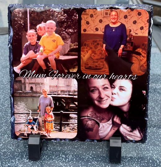 Photo Slate Prints/Slate Pictures/Picture Gift/Photo Gift - Square