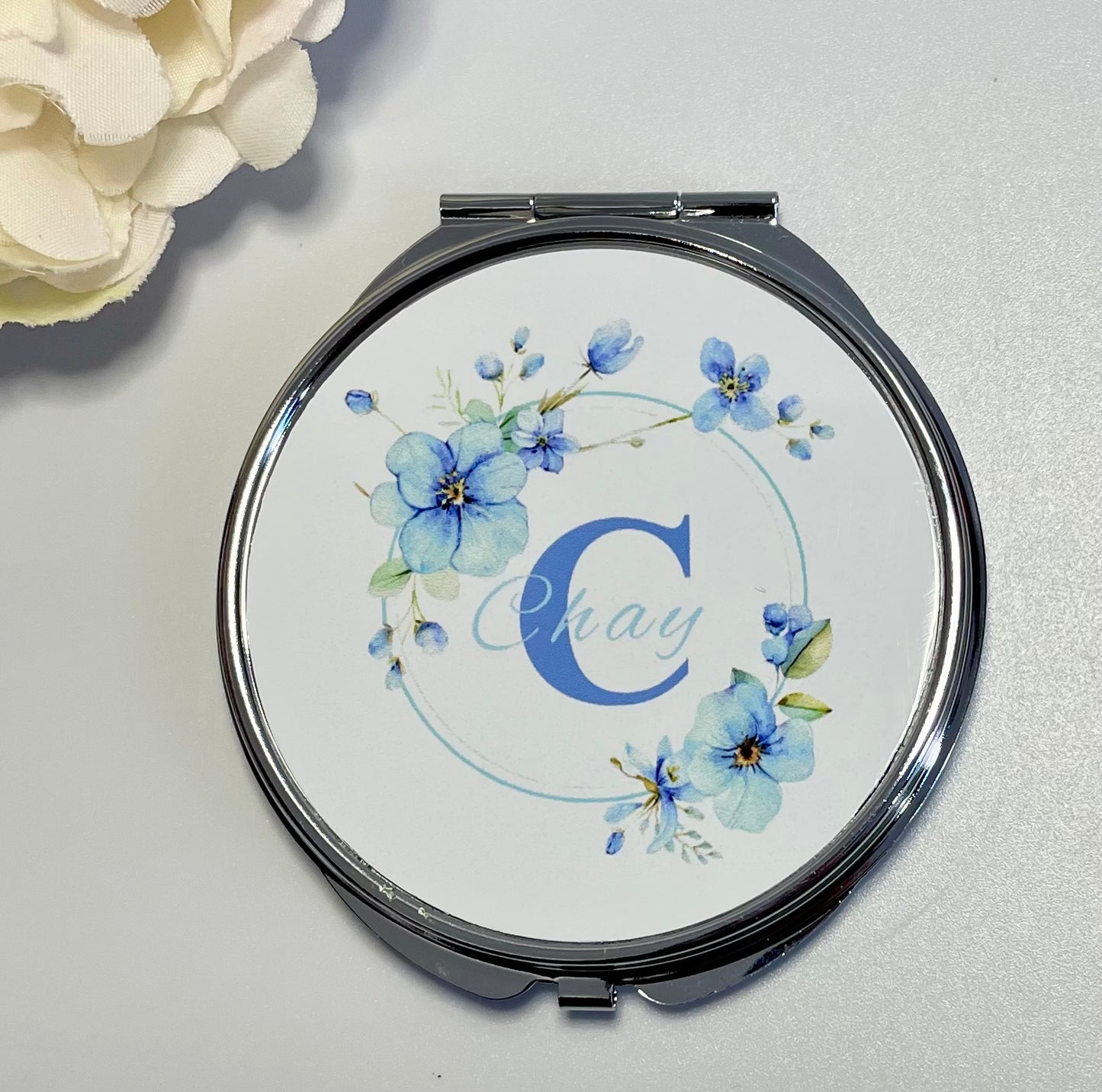 Named Compact Mirrors - Something Blue