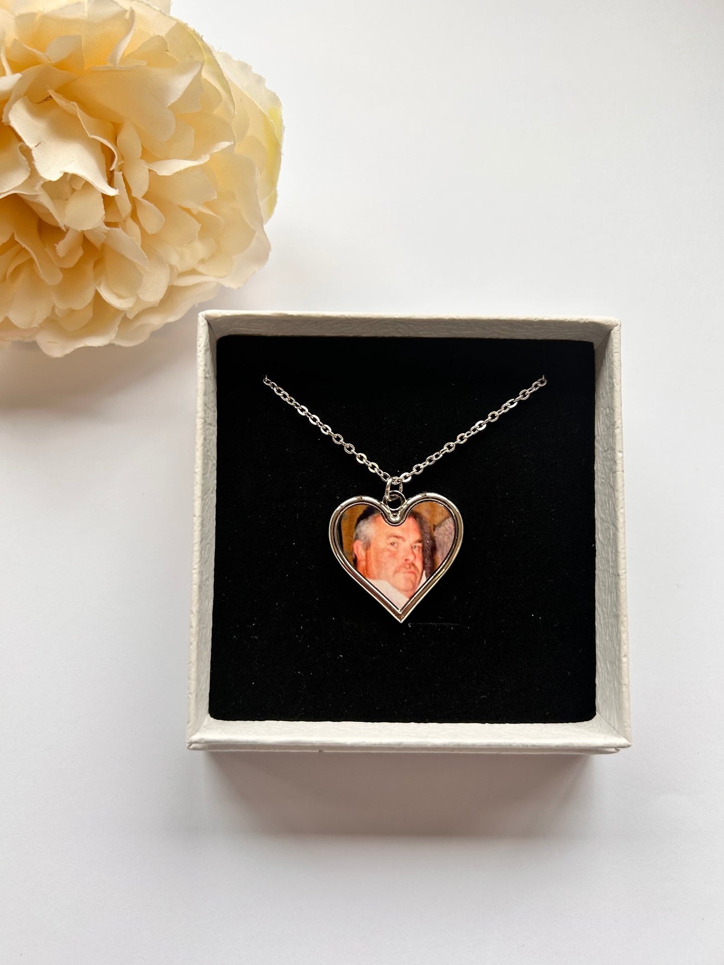 Photo Heart Necklace