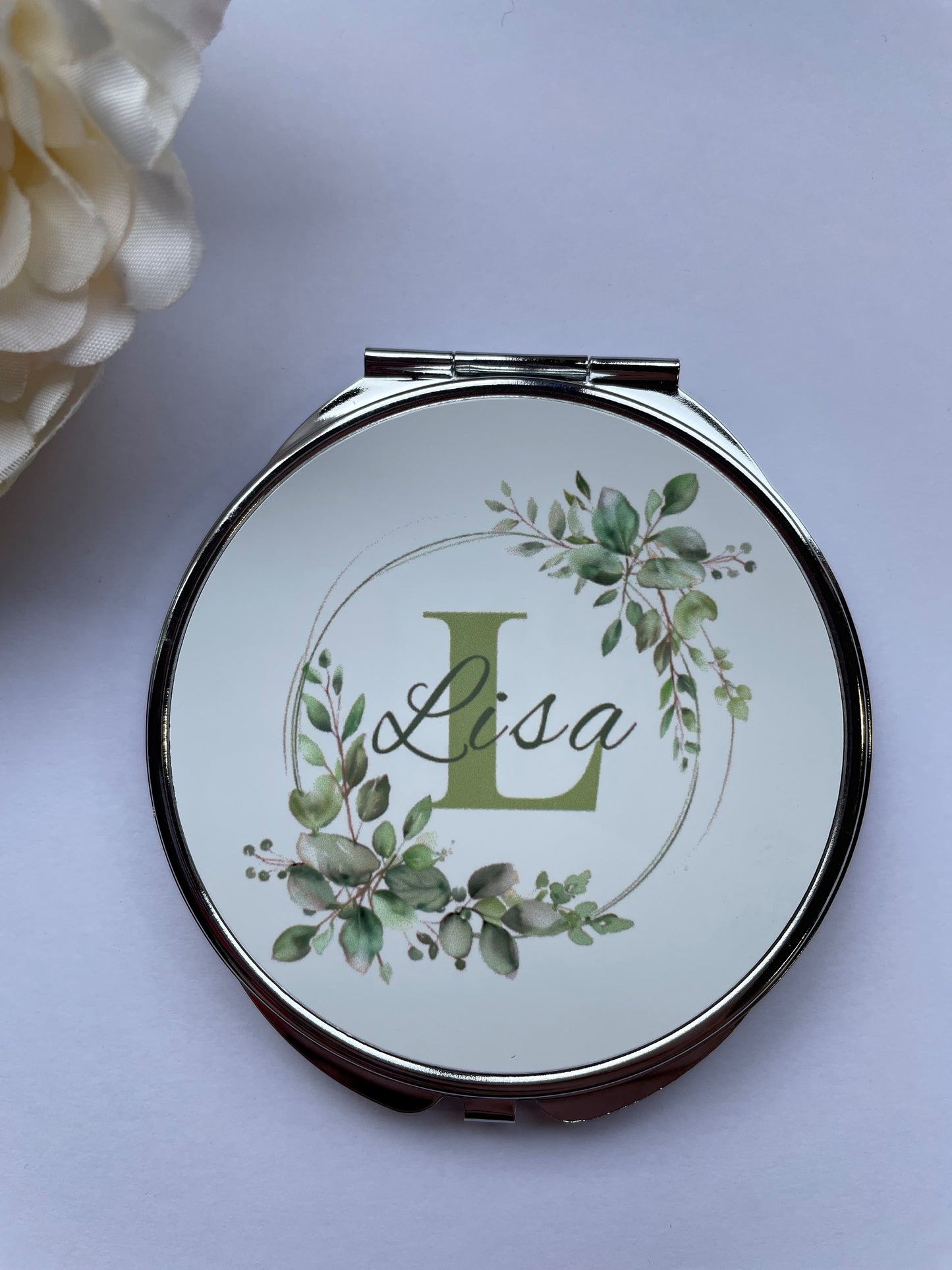 Personalised Named Compact Mirrors