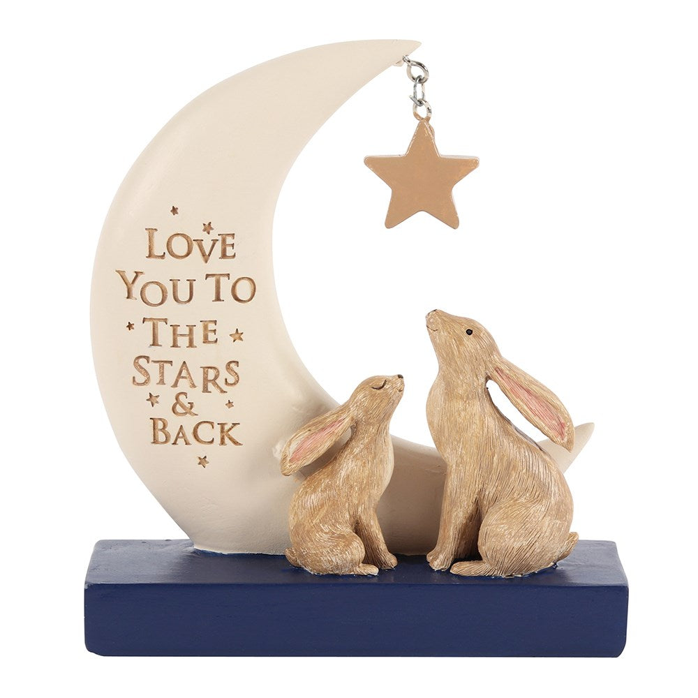 I Love You To The Stars and Back Resin Ornament