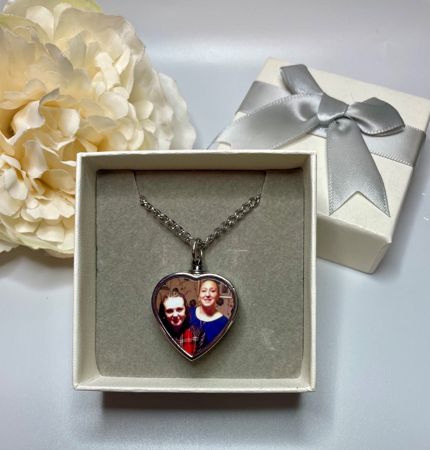 Memorial Heart Shaped Urn Necklace